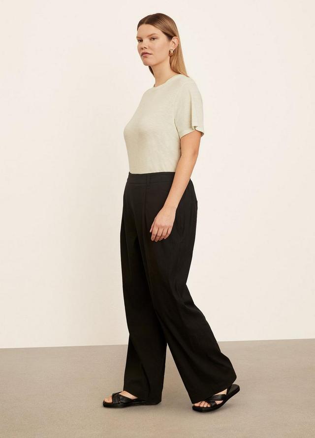 Pleat-Front Pull-On Pant Product Image