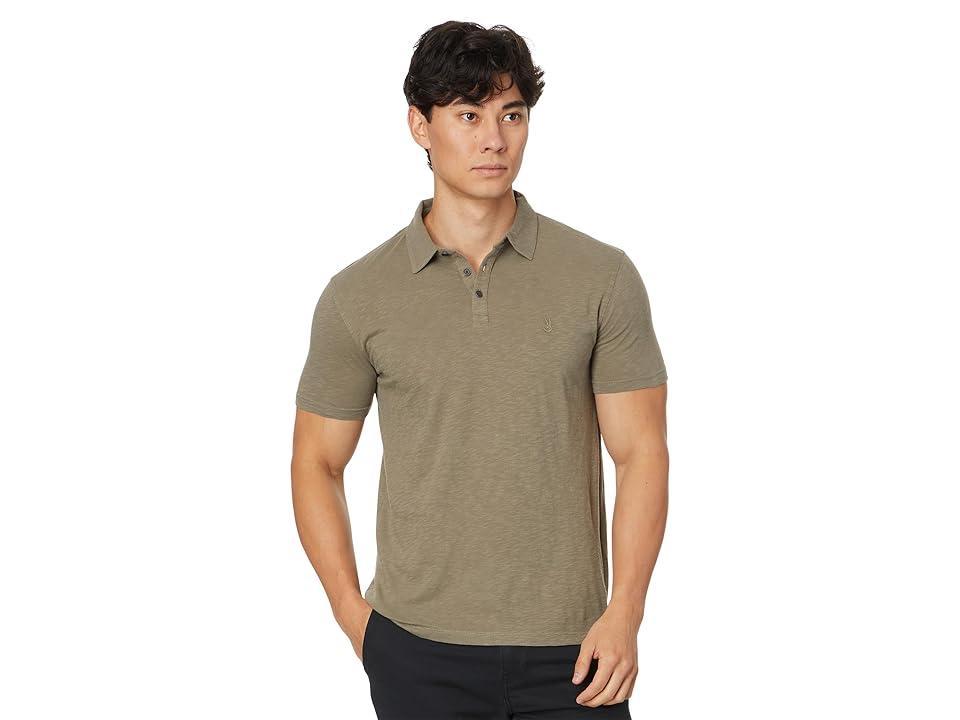 John Varvatos Victor Polo K5787F24 (Eucalyptus) Men's Clothing Product Image