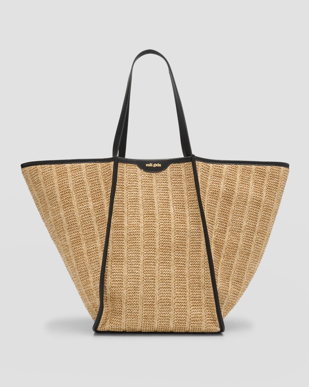 Womens Sadie Woven Tote Bag product image