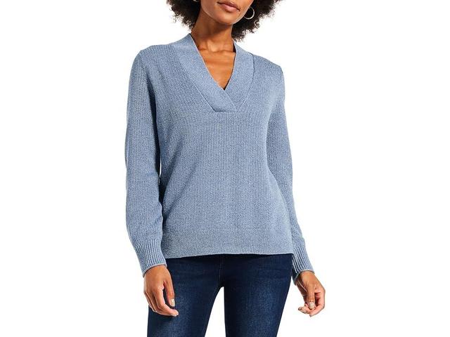 NIC+ZOE Deep Dive Sweater Waves) Women's Sweater Product Image