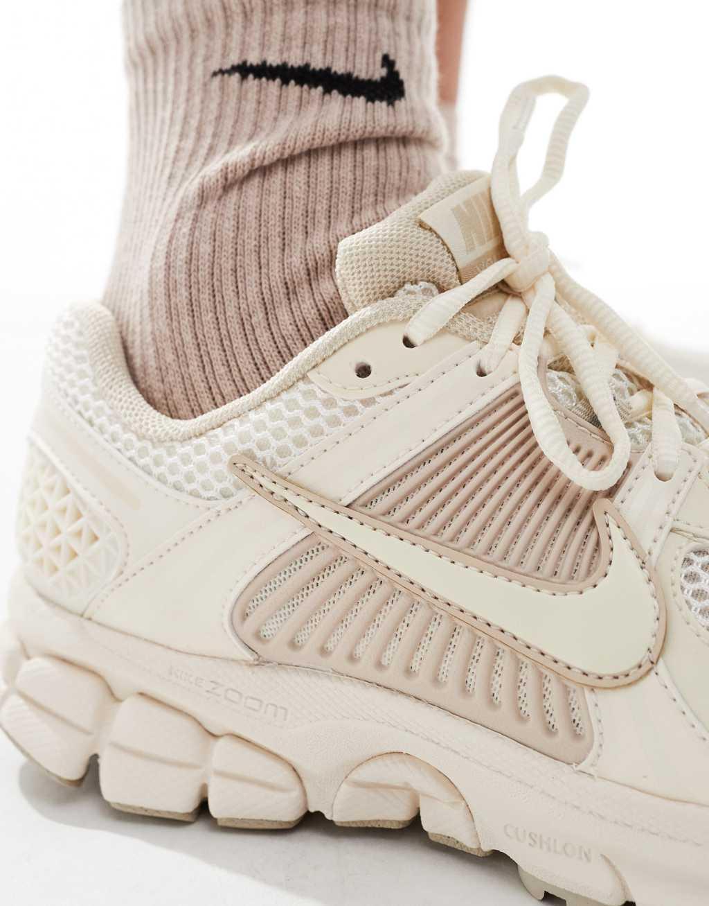 Nike Zoom Vomero 5 sneakers in off white Product Image