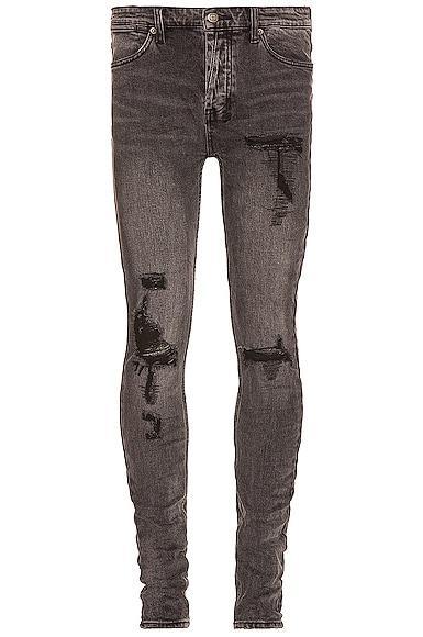 Mens Van Winkle Angst Trashed Skinny Jeans Product Image