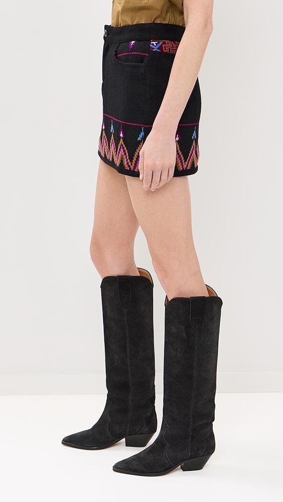 Alix of Bohemia Tessa Wildflower Wool Skirt | Shopbop Product Image