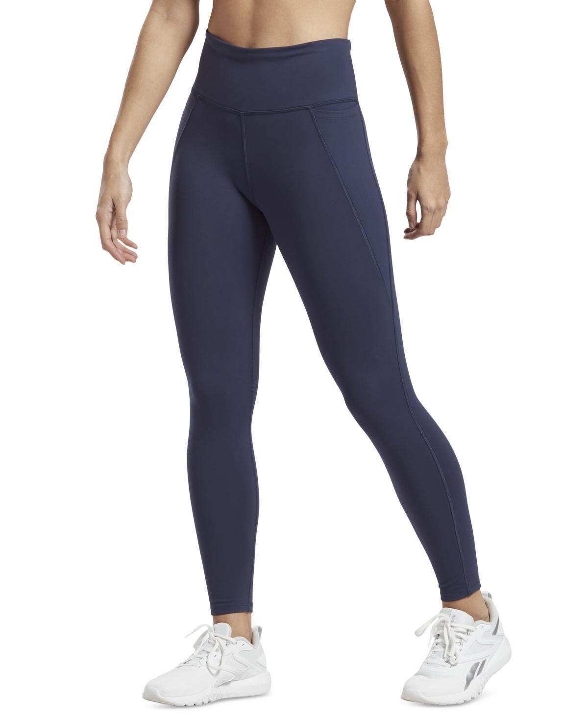 Reebok Womens Lux High-Waisted Pull-On Leggings, A Macys Exclusive product image