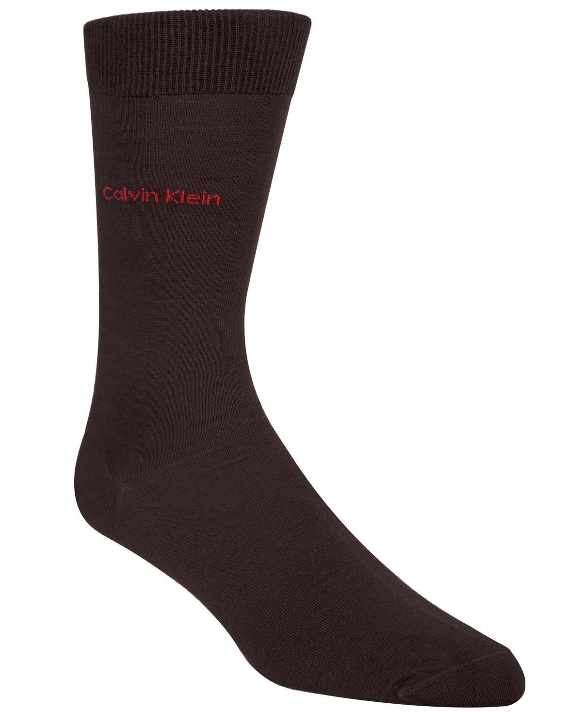 Calvin Klein Giza Cotton Flat Knit Socks Product Image