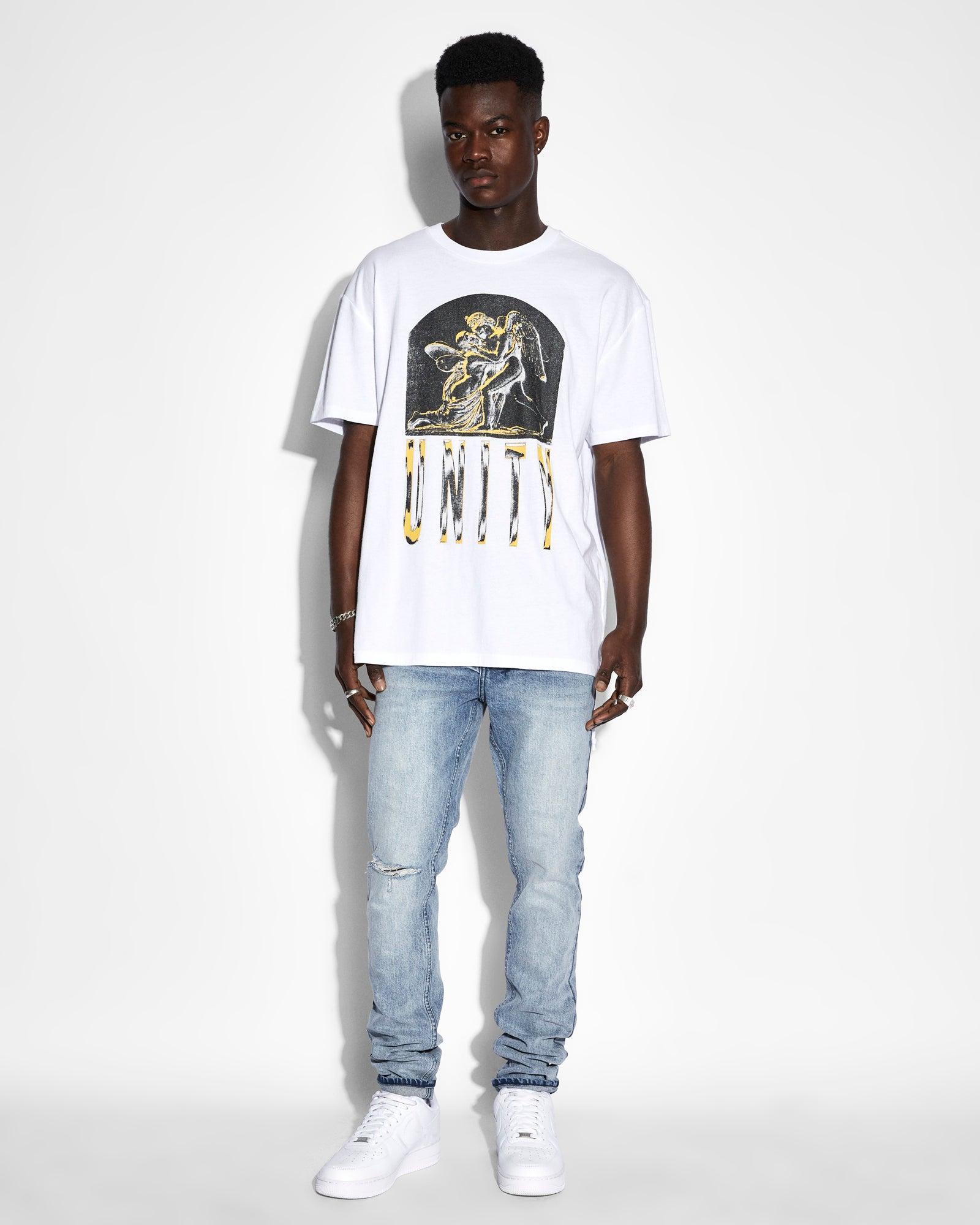 LOVESIK BIGGIE SS TEE TRU WHITE Male Product Image