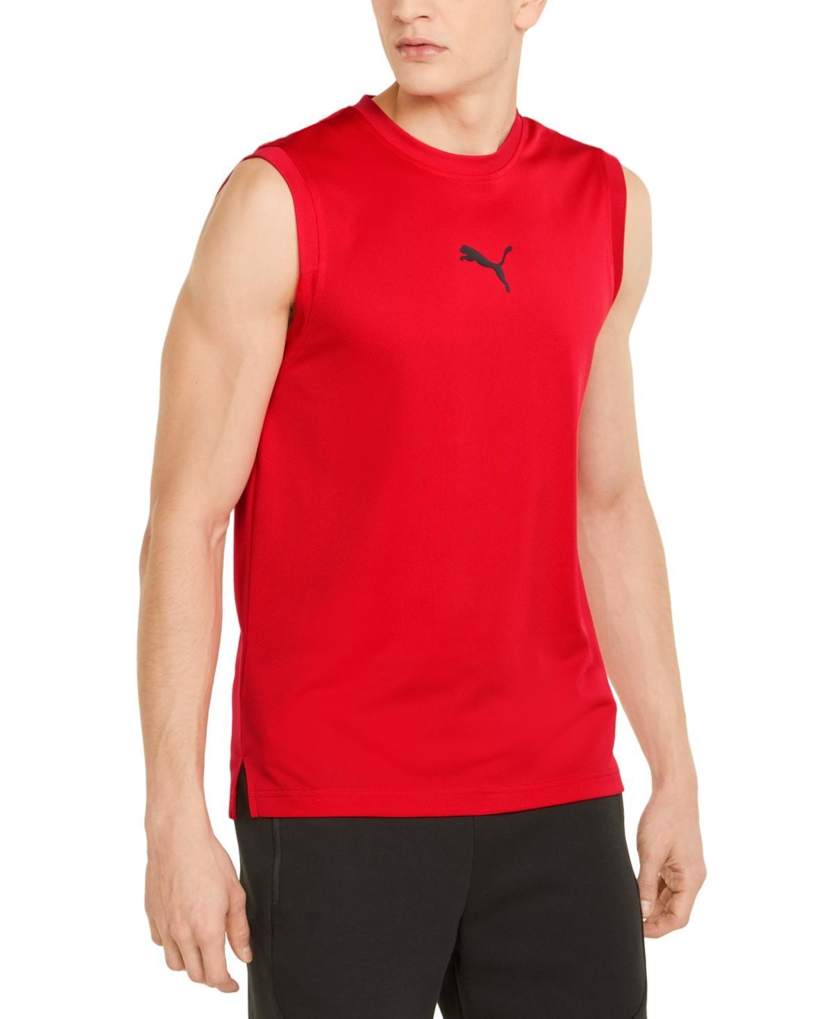 Puma Mens Mesh Moisture Wicking Basketball Tank Top Product Image