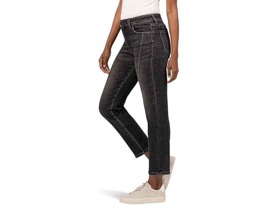 KUT from the Kloth Reese High Rise Fab Ab Ankle Straight-Frt Princess (Create) Women's Jeans Product Image