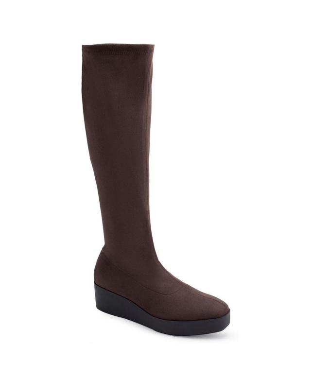 Impo Womens Jenner Stretch Knit Knee High Dress Boots Product Image