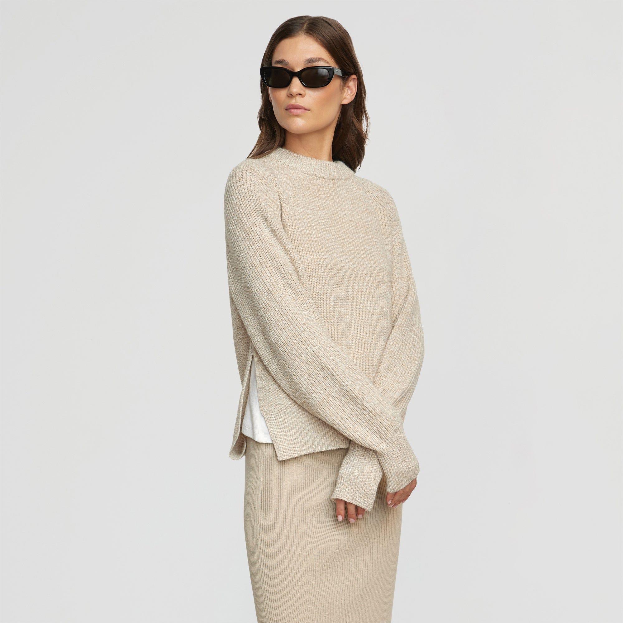 Roya Marled Boyfriend Sweater Product Image