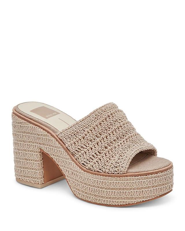 Dolce Vita Ladin Platform Slide Sandal Product Image