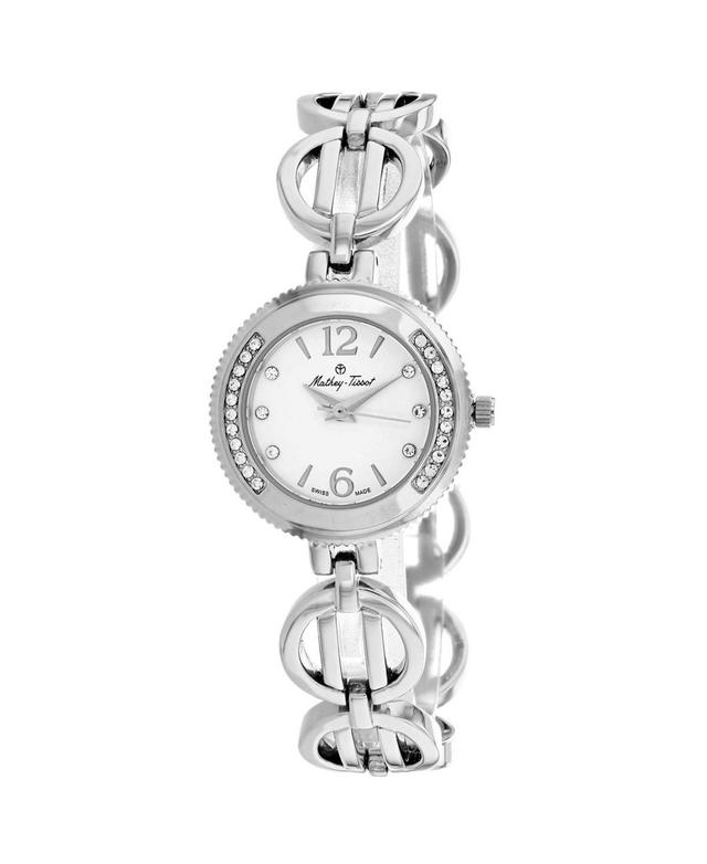 Mathey Tissot Womens Fleury 1496 White Dial Watch - D2581AI - White Product Image