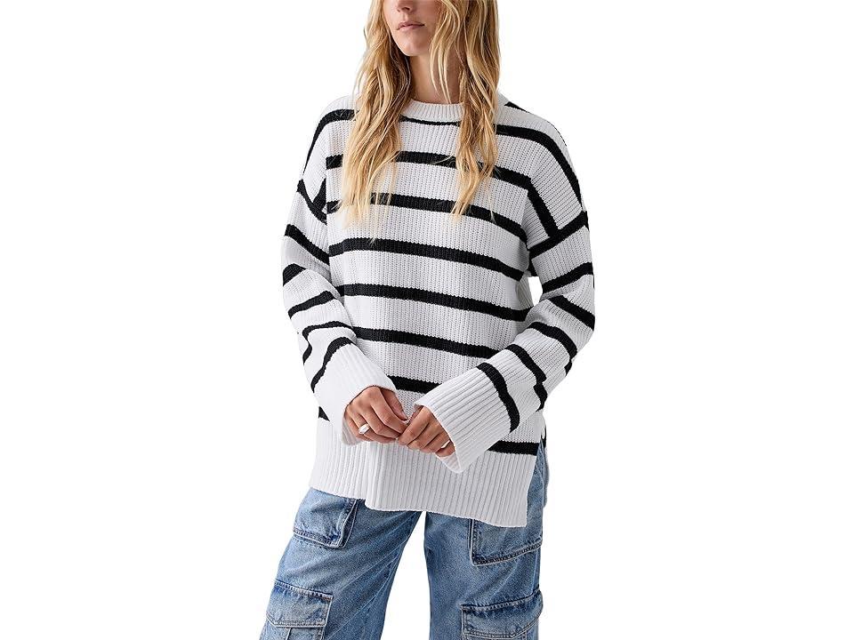 Sanctuary Stroll In The Snow Tunic Stripe) Women's Clothing Product Image