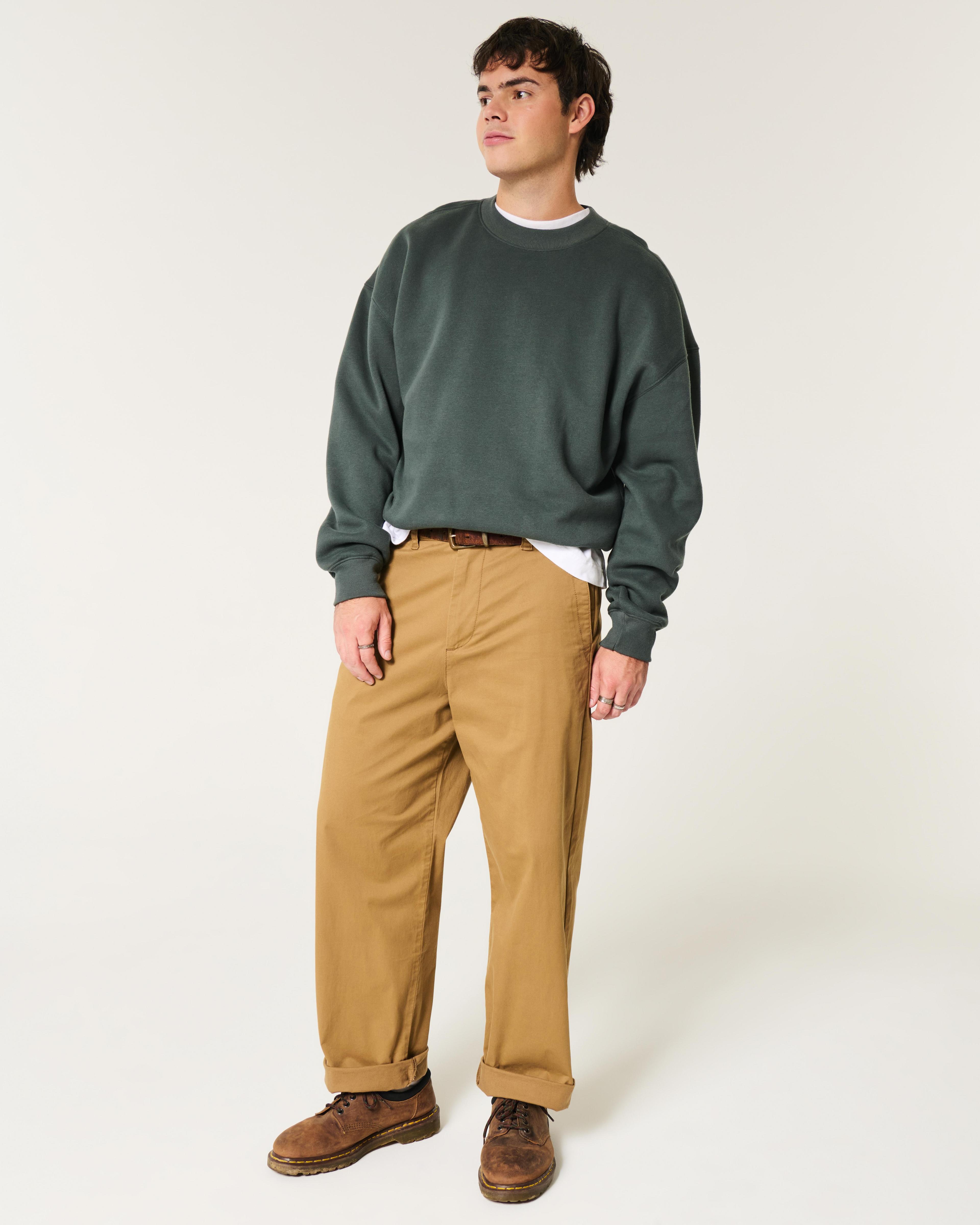 Boxy Washed Crew Sweatshirt Product Image