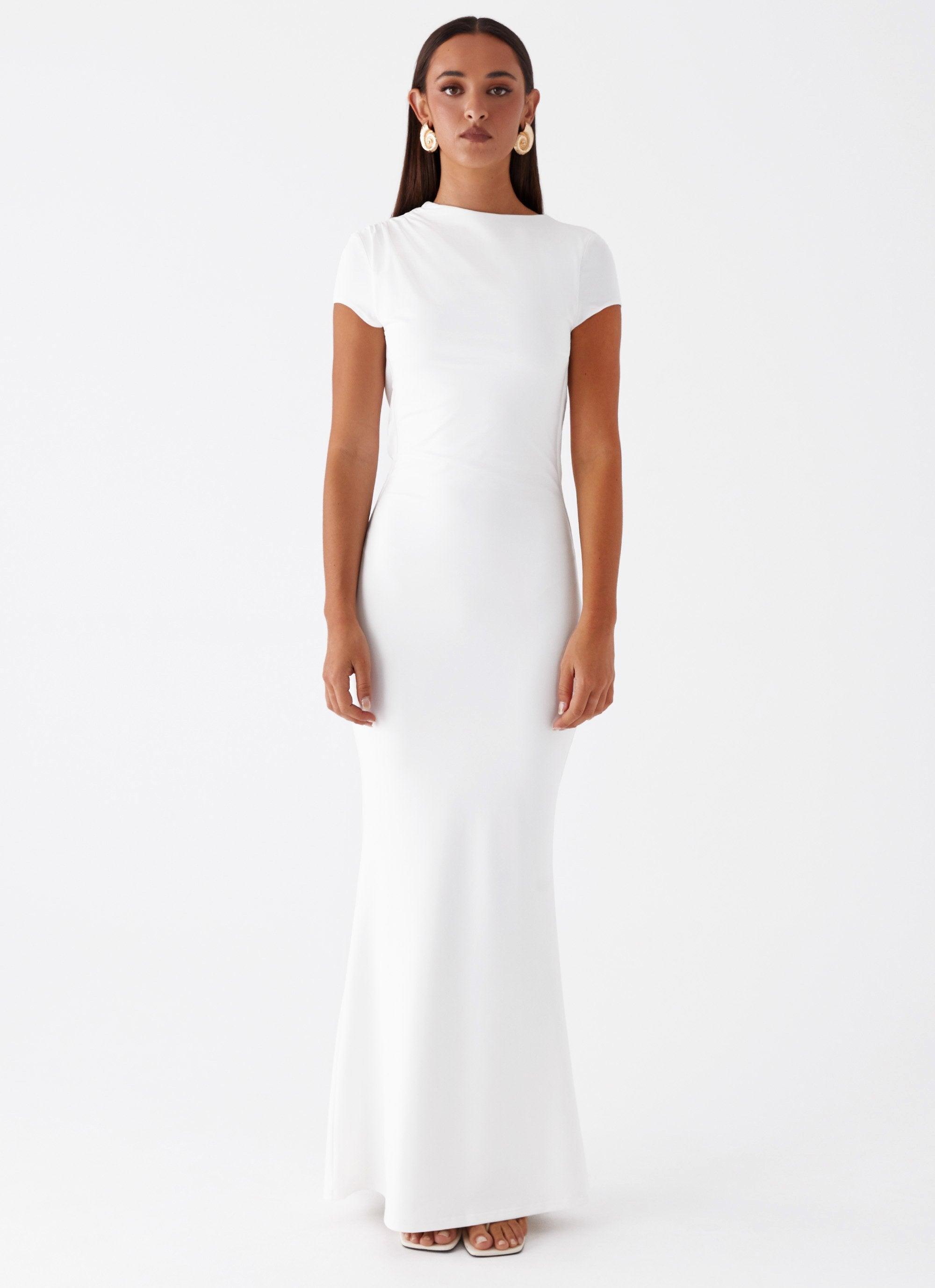 Imogen Maxi Dress - White Product Image