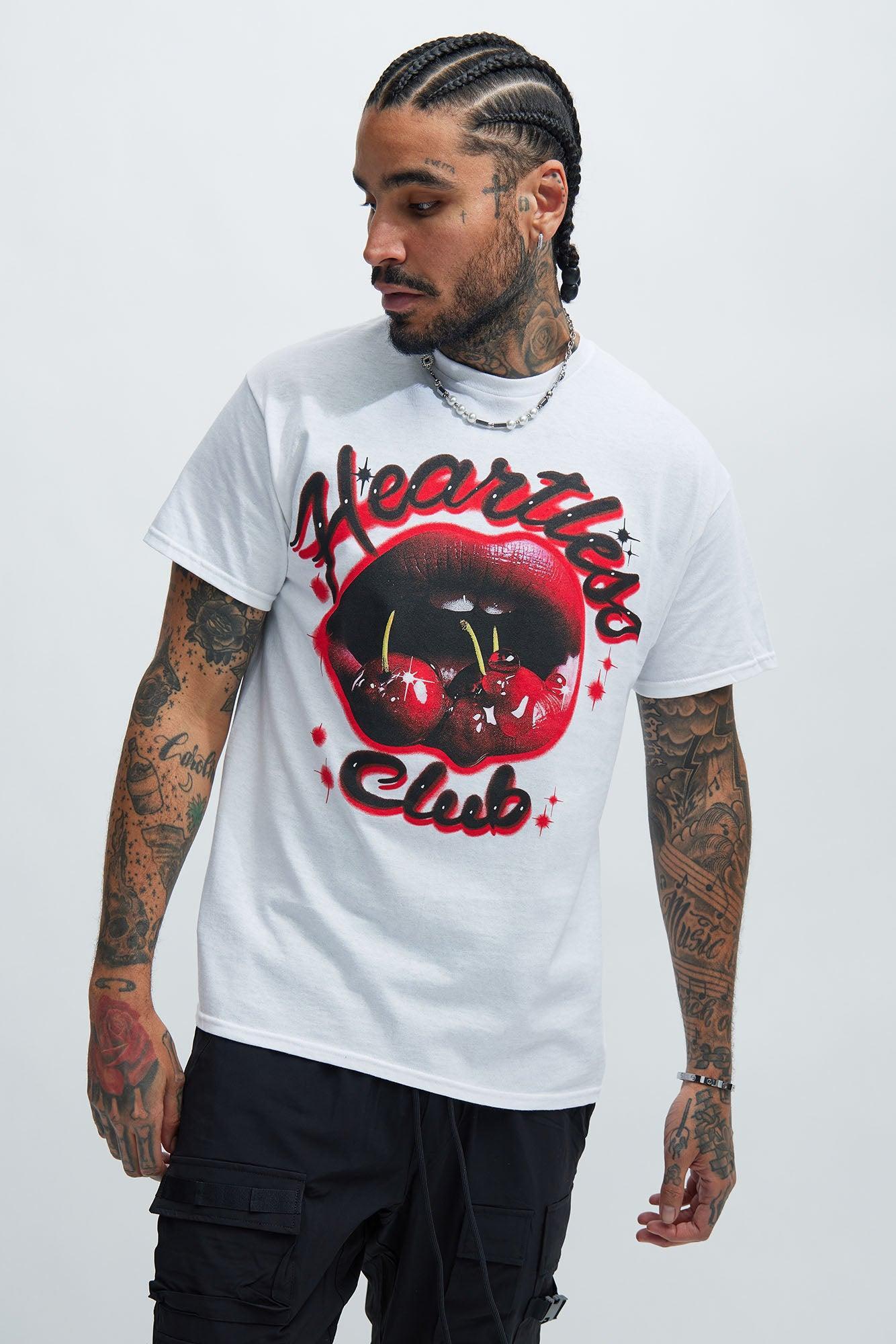 Heartless Club Short Sleeve Tee - White Product Image