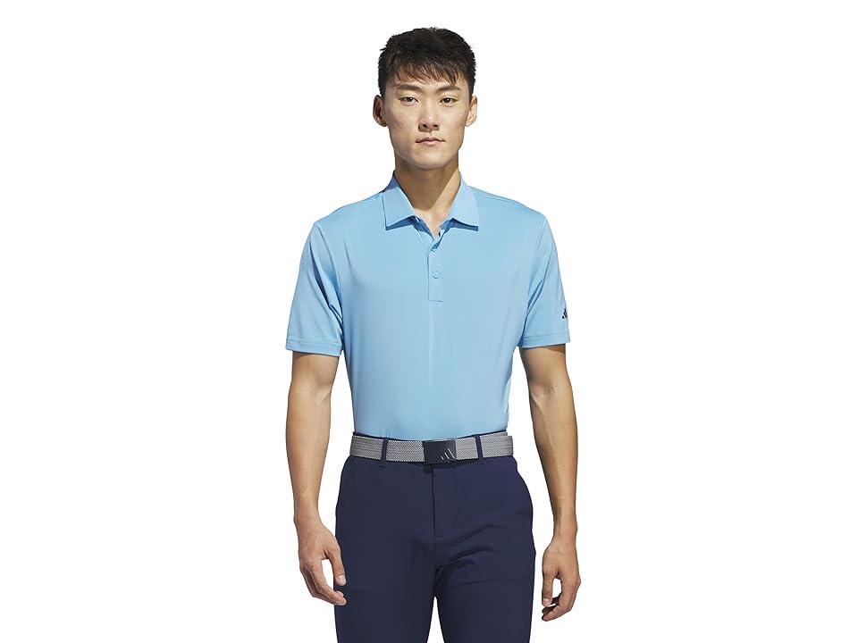 adidas Golf Ultimate365 Solid Golf Polo Shirt (Semi Burst) Men's Clothing Product Image