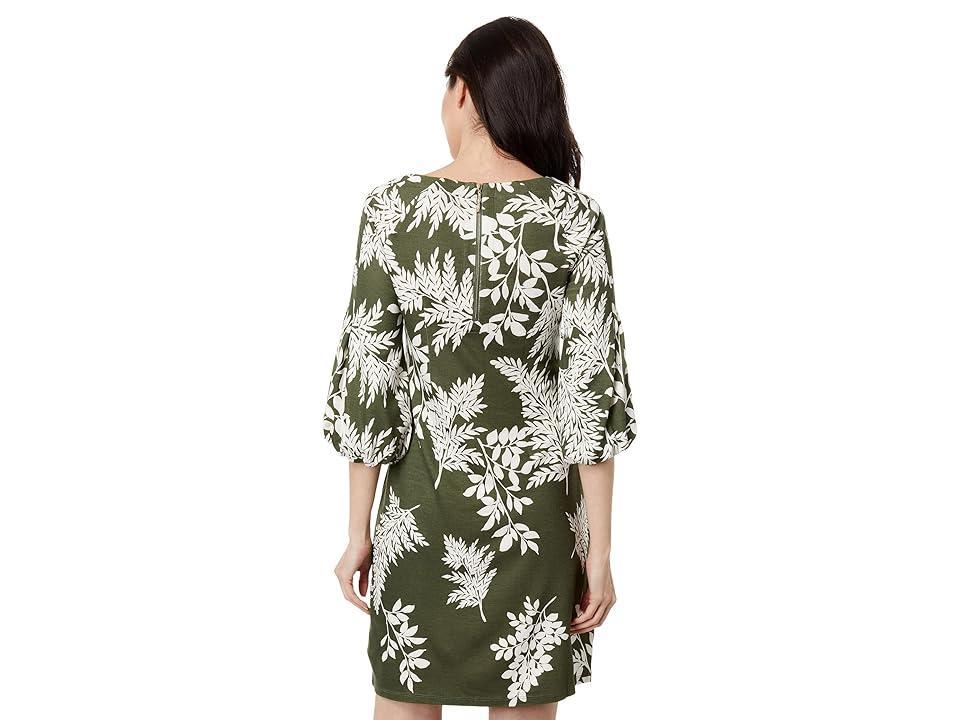 Tommy Bahama Darcy Whisper Fronds Sleeve Dress Tree) Women's Dress Product Image