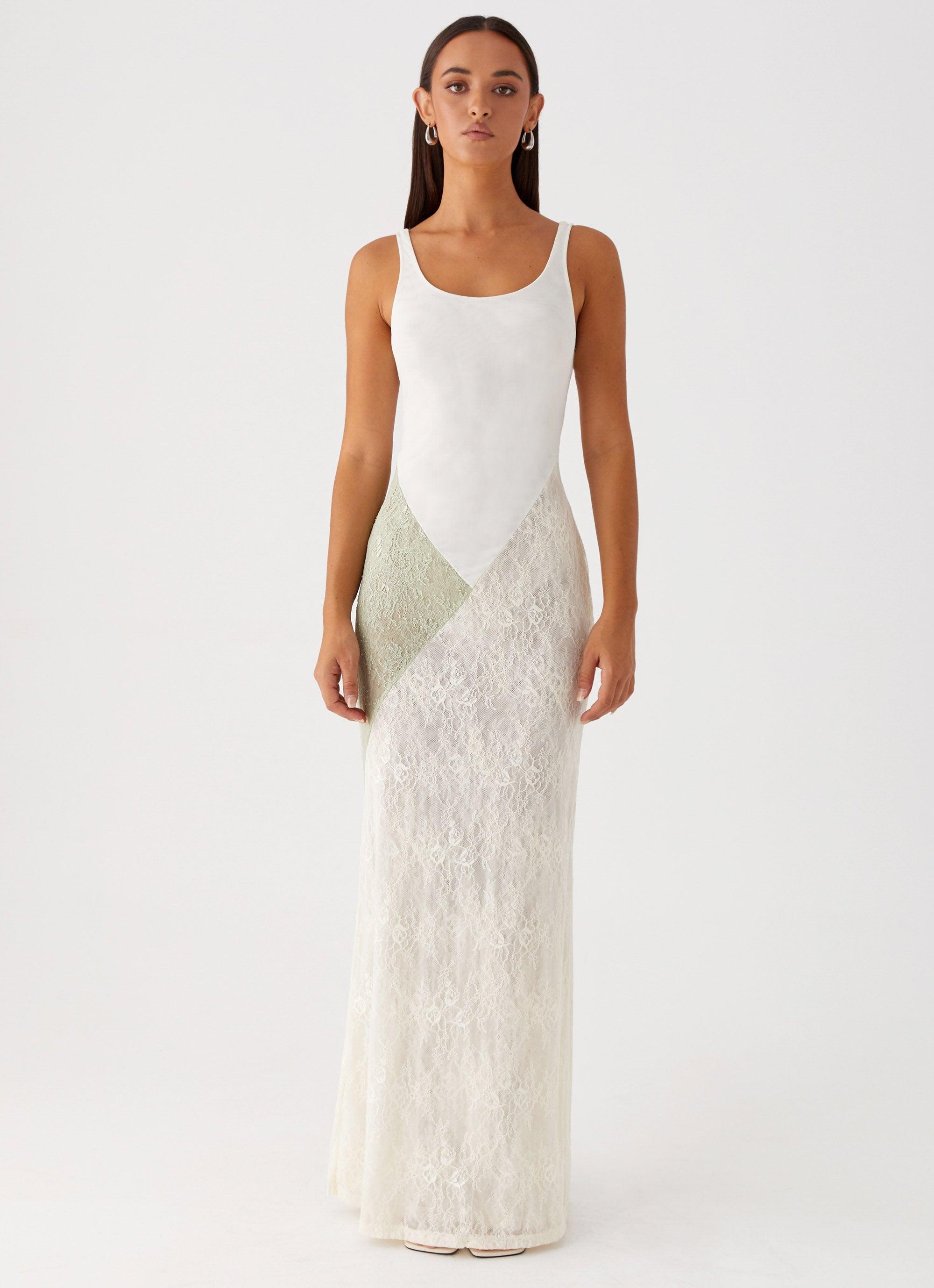 Twilight Dreams Maxi Dress - Ivory Product Image