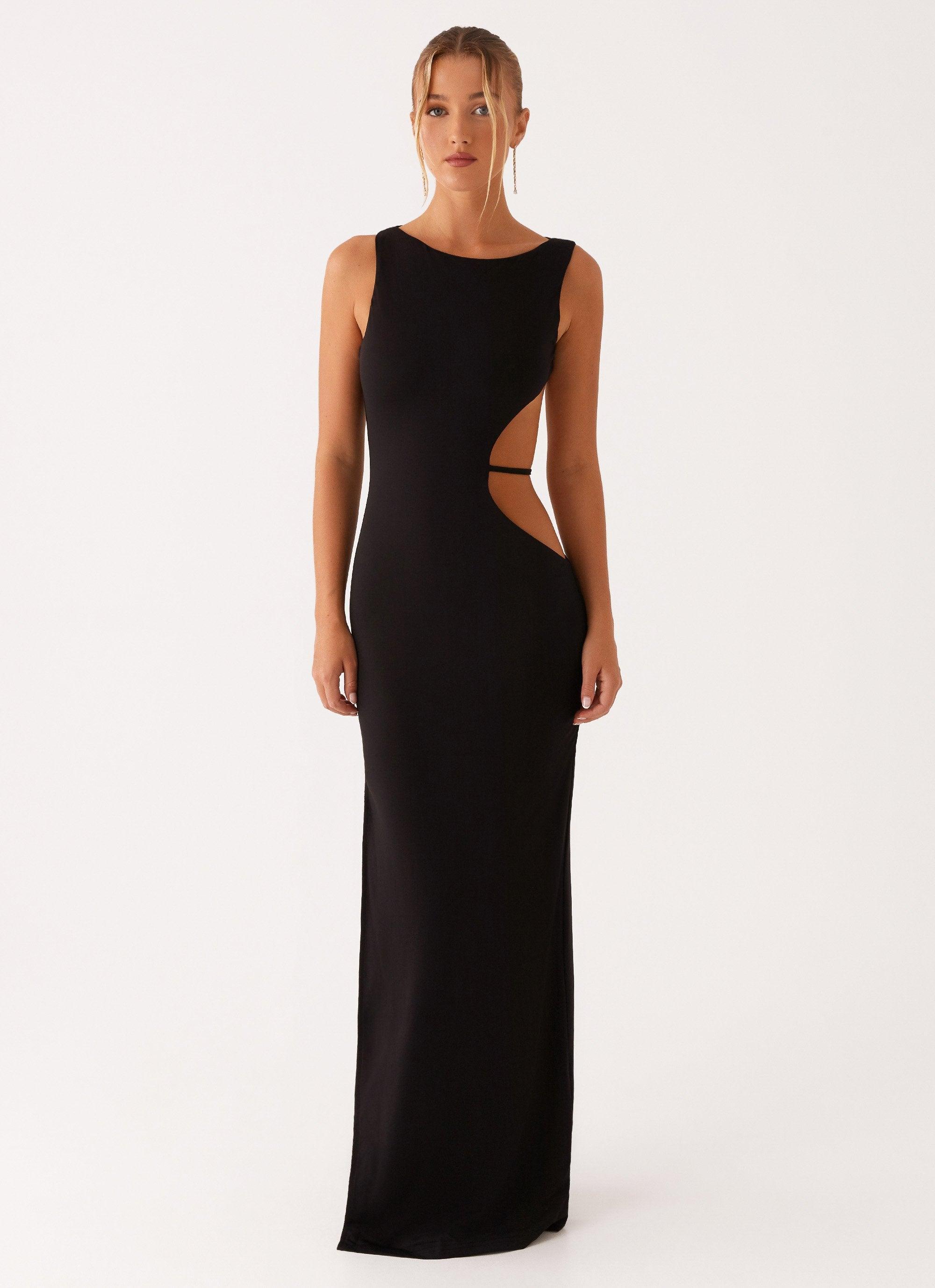 Sutton Maxi Dress - Black Product Image