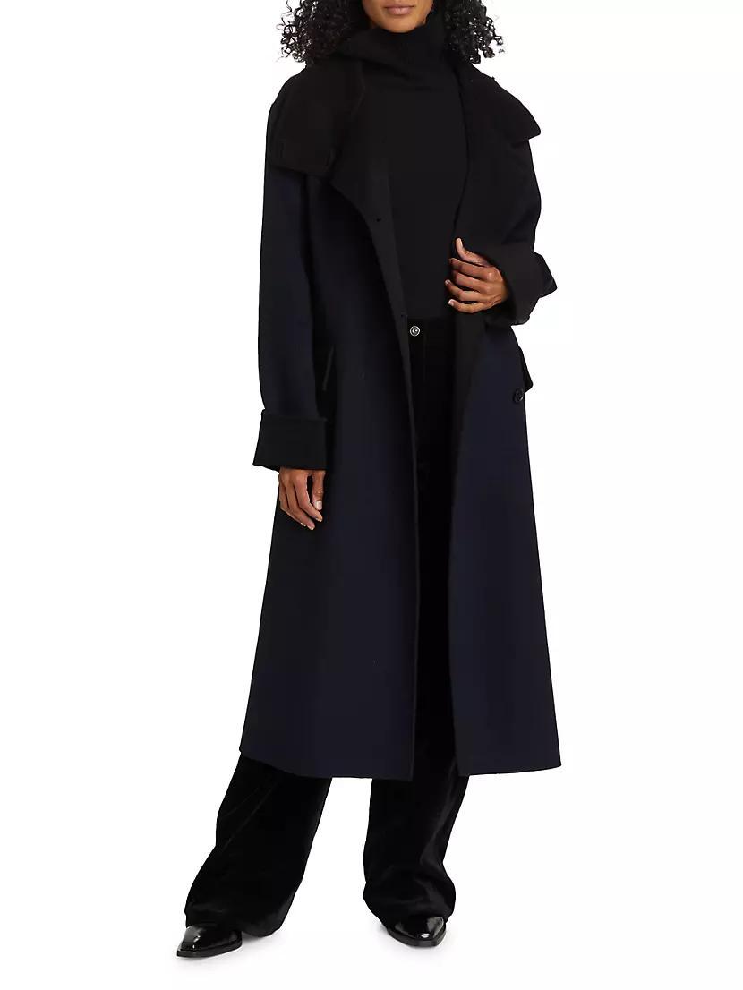 Constance Wool-Blend Long Coat Product Image