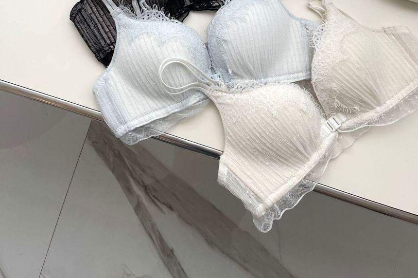 Lace Bra Top / Panties / Set Product Image