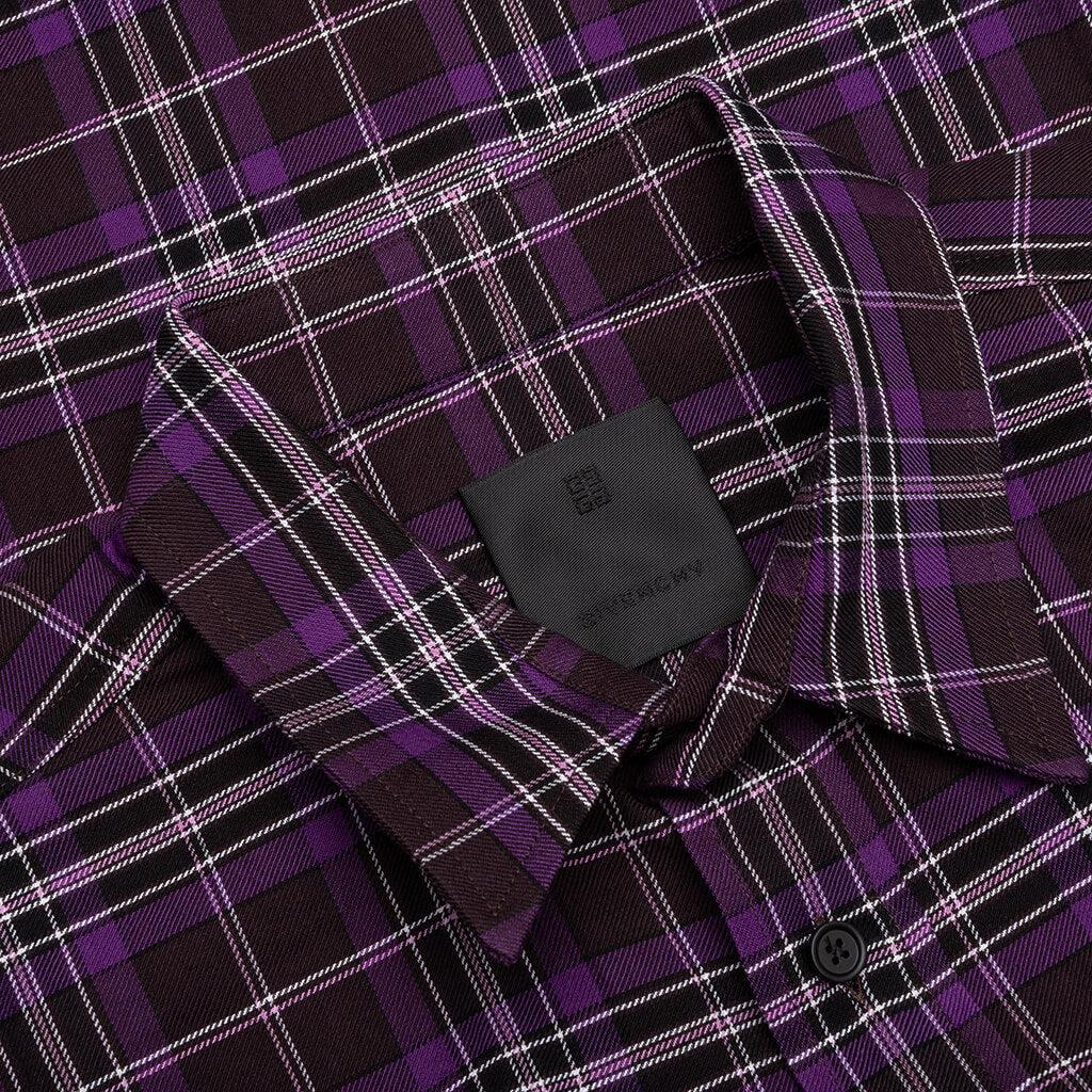 Lumberjack Shirt - Dark Purple Male Product Image