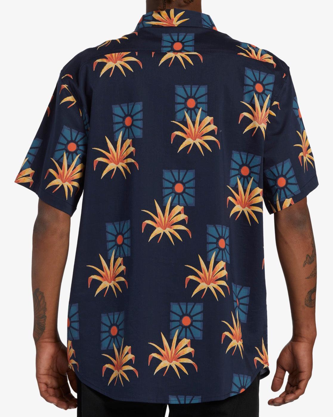 Sundays Short Sleeve Shirt - Navy Male Product Image