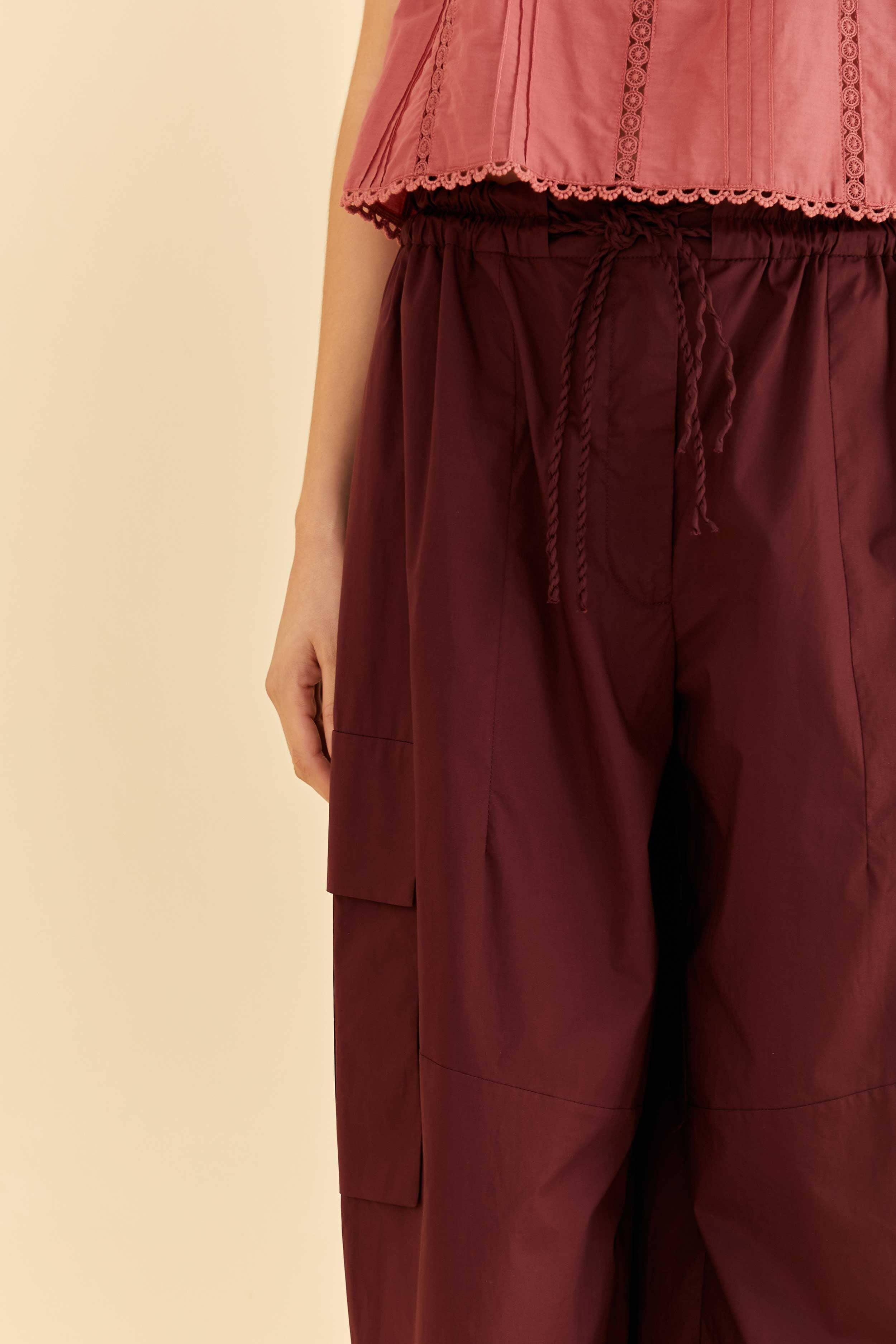 Blush Organic Cotton Cargo Pants Product Image