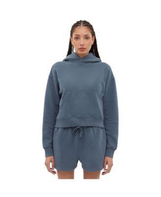 Women's Hart Eco-Fleece Cropped Hoodie - BLEH10501 Product Image