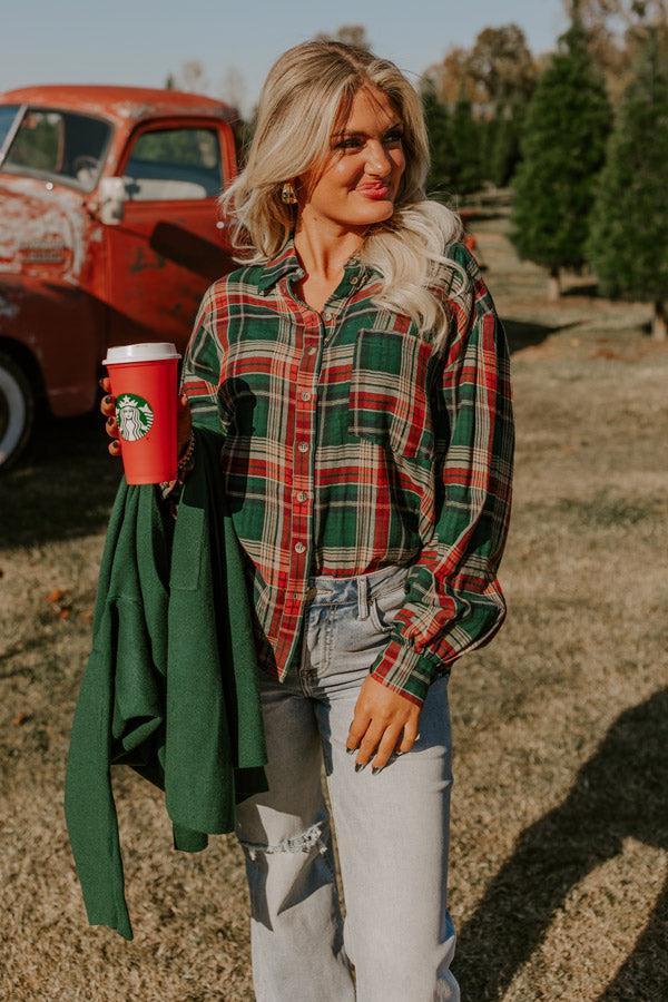 Vail Views Plaid Top product image