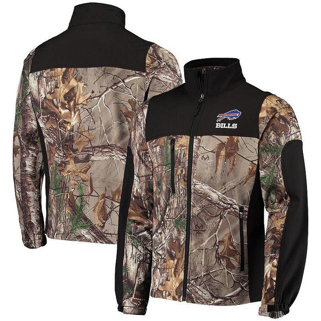 Mens Realtree Camo Buffalo Bills Circle Hunter Softshell Full-Zip Jacket - Realtree Camo Product Image