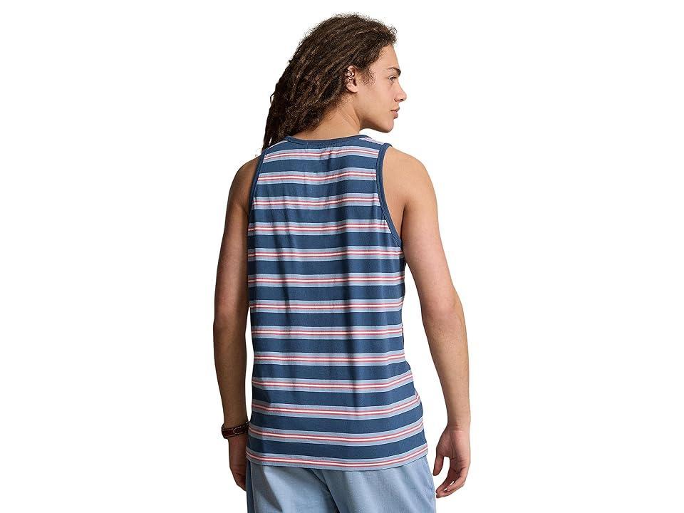 Polo Ralph Lauren Striped Jersey Tank (Clancy Multi) Men's Clothing Product Image