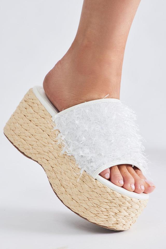 Sunny Days Ahead Wedges - White Product Image