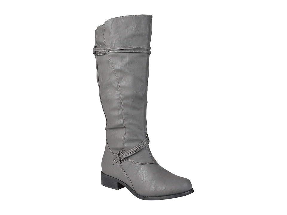 Journee Collection Womens Wide Calf Harley Boot Product Image