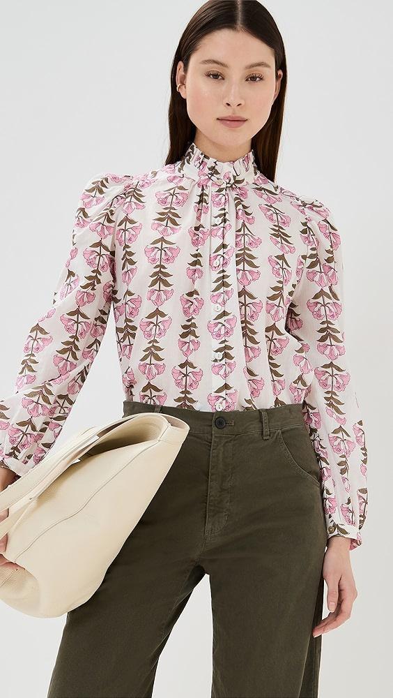 Alix of Bohemia Annabel Trumpet Lily Shirt | Shopbop Product Image