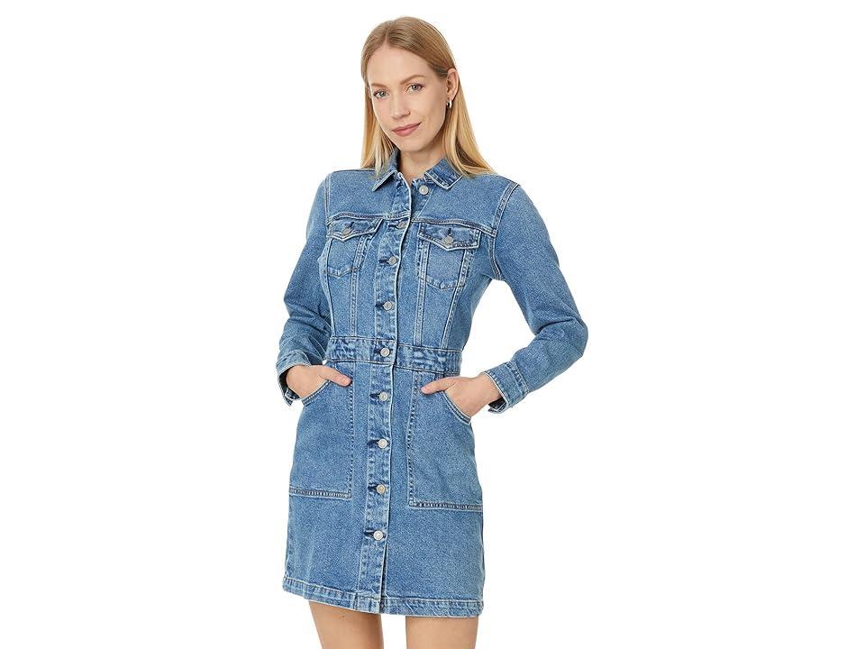 Faherty Denim Michelle Dress (Sea Bright Wash) Women's Dress Product Image