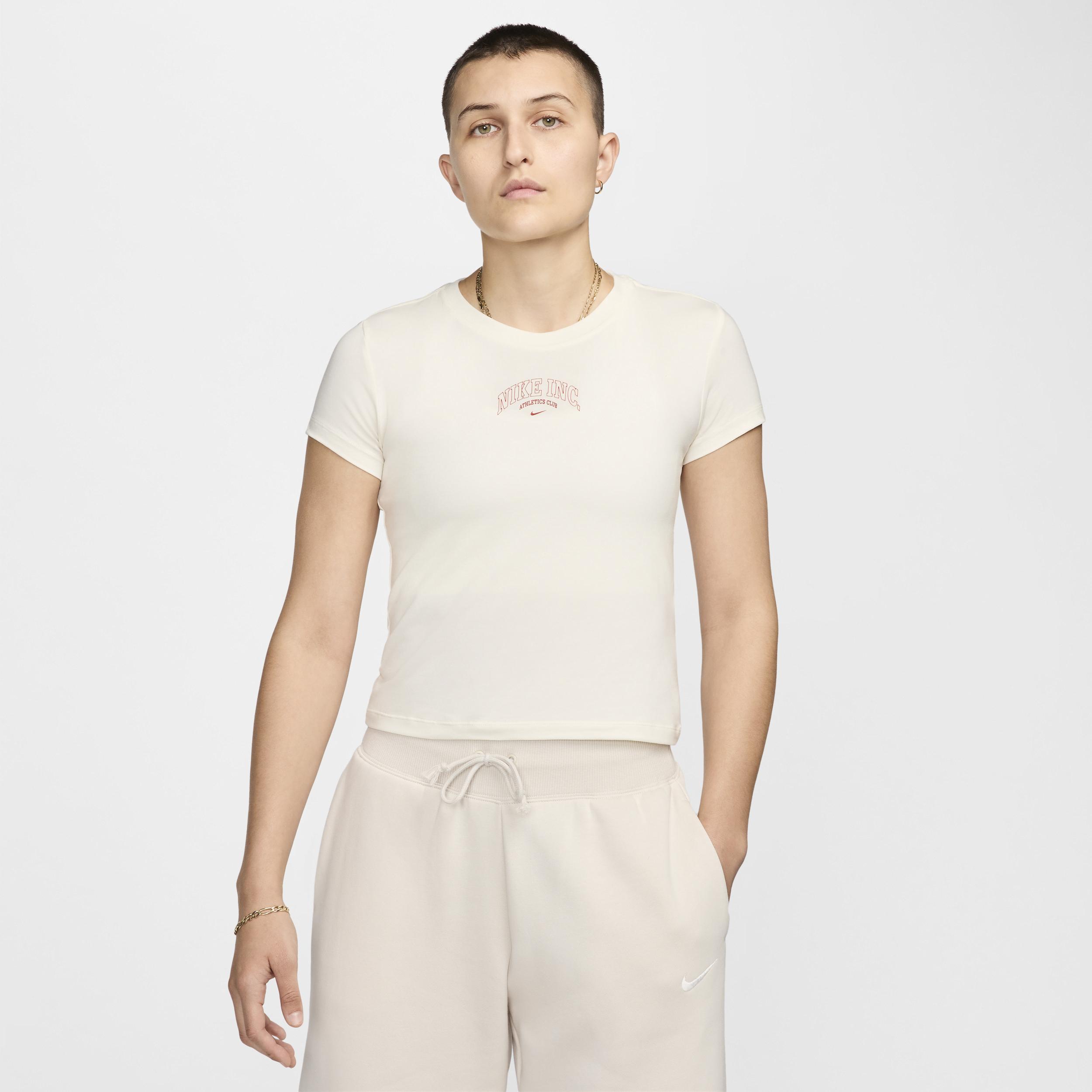 Women's Nike Sportswear Chill Knit Cropped T-Shirt Product Image