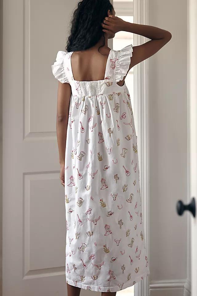 Printfresh Embroidered Nightgown Product Image