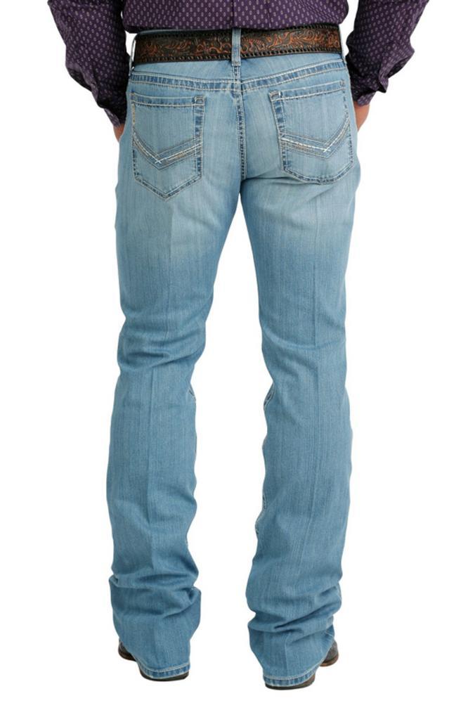 Cinch® Men's Ian Light Stonewash Slim Boot Cut Jeans Product Image