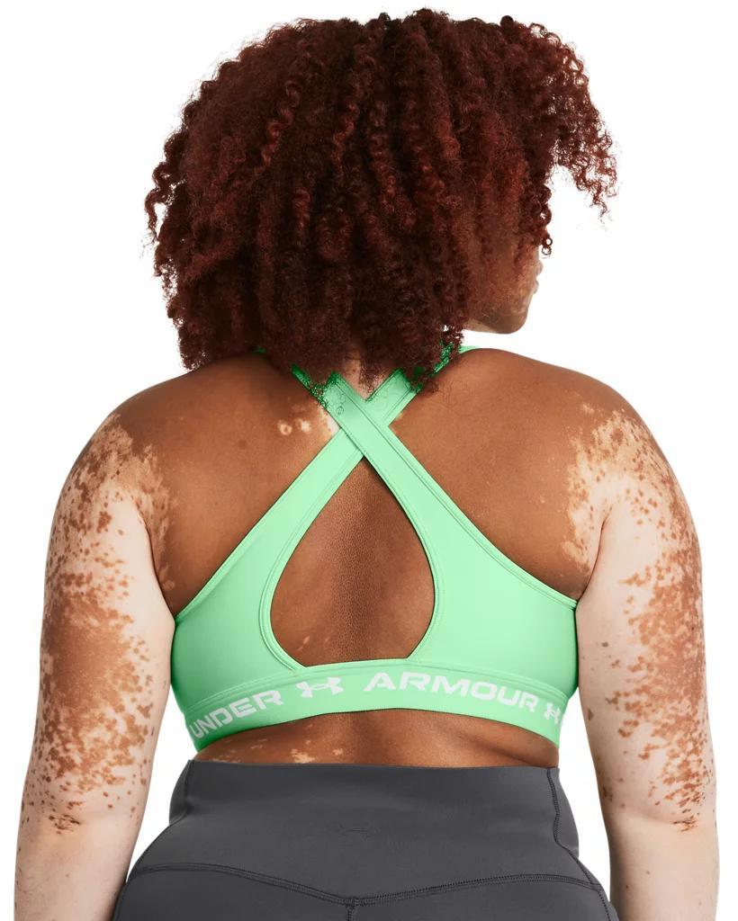 Women's Armour® Mid Crossback Sports Bra Product Image