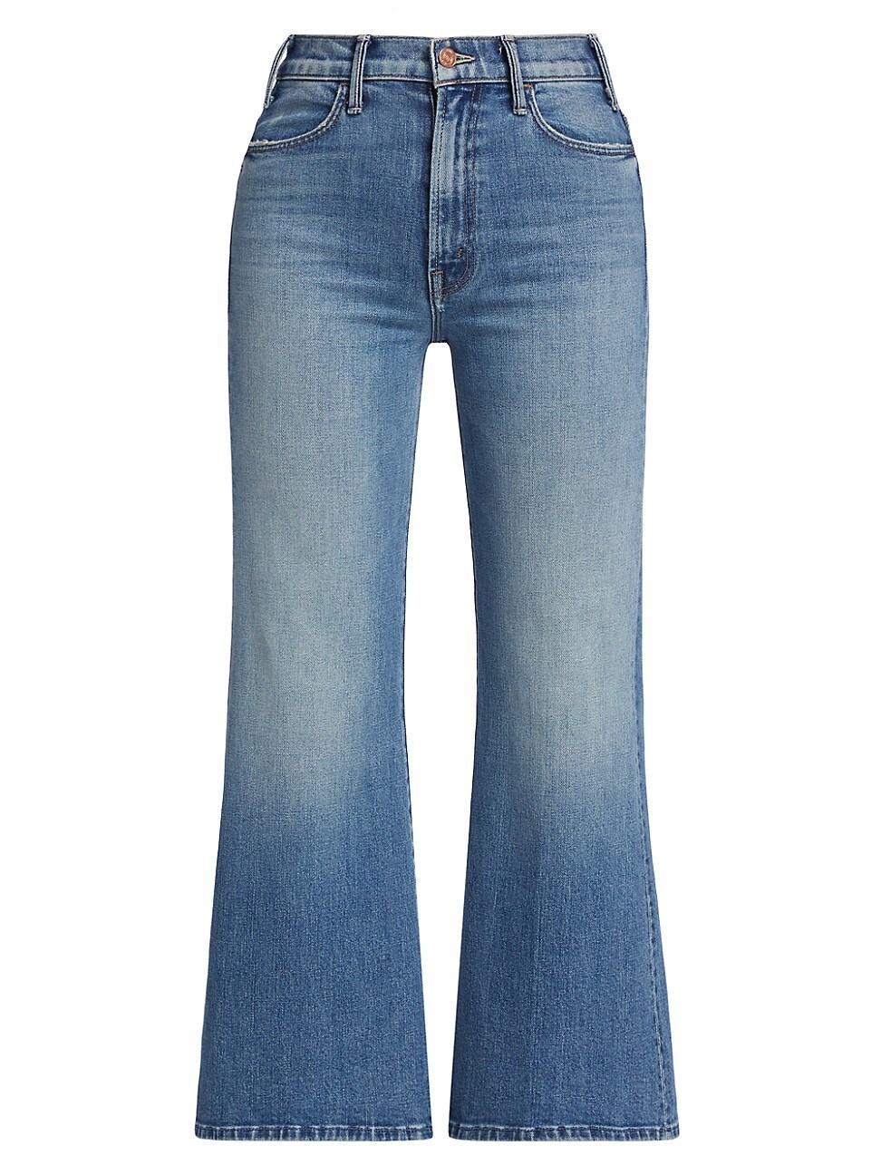 MOTHER The Hustler Roller Ankle Wide Leg Jeans Product Image