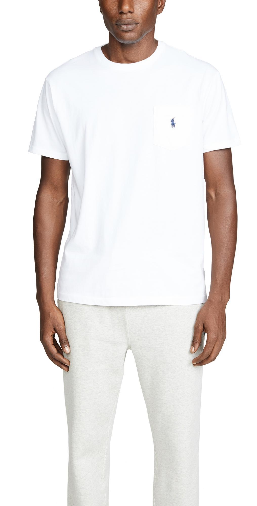 Polo Ralph Lauren Classic Fit Jersey Short Sleeve Pocket T Product Image