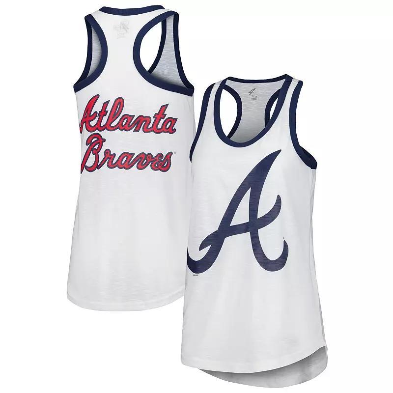 Womens G-III 4Her by Carl Banks Atlanta Braves Tater Tank Top Product Image