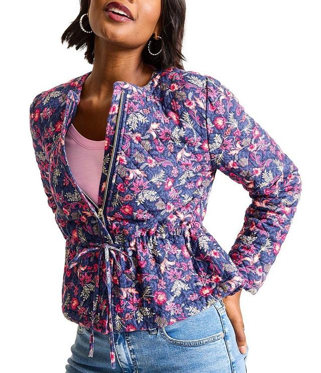 Tommy Bahama Sweeping Florals Quilted Tie Jacket Product Image