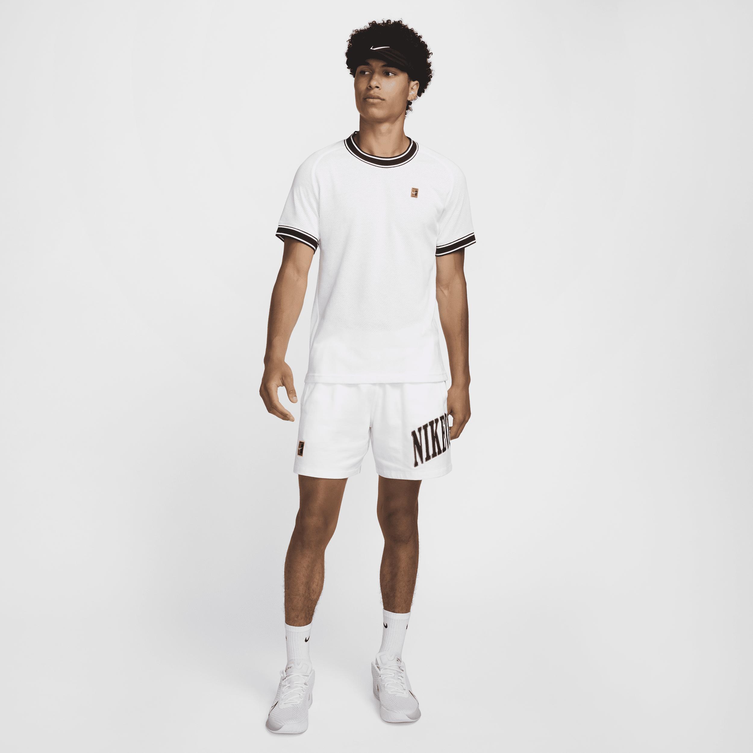 Nike Men's Court Heritage Short-Sleeve Tennis Top Product Image