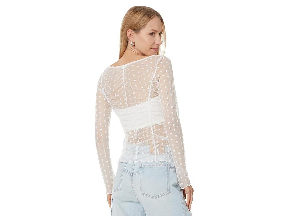 Free People Most Likely Layering Top (Ivory) Women's Clothing Product Image