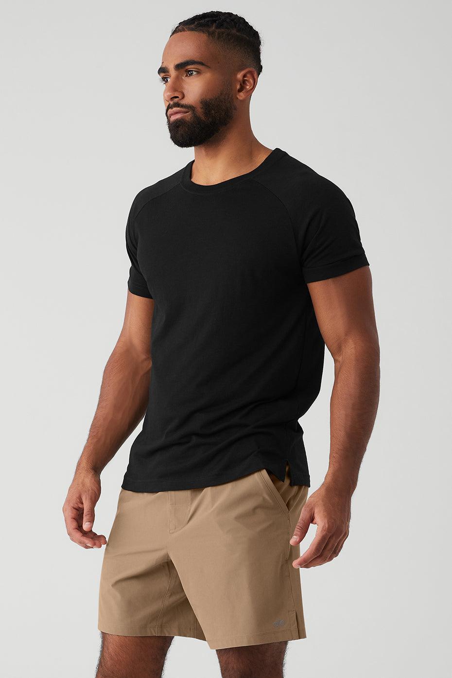 The Triumph Crew Neck Tee - Black Product Image