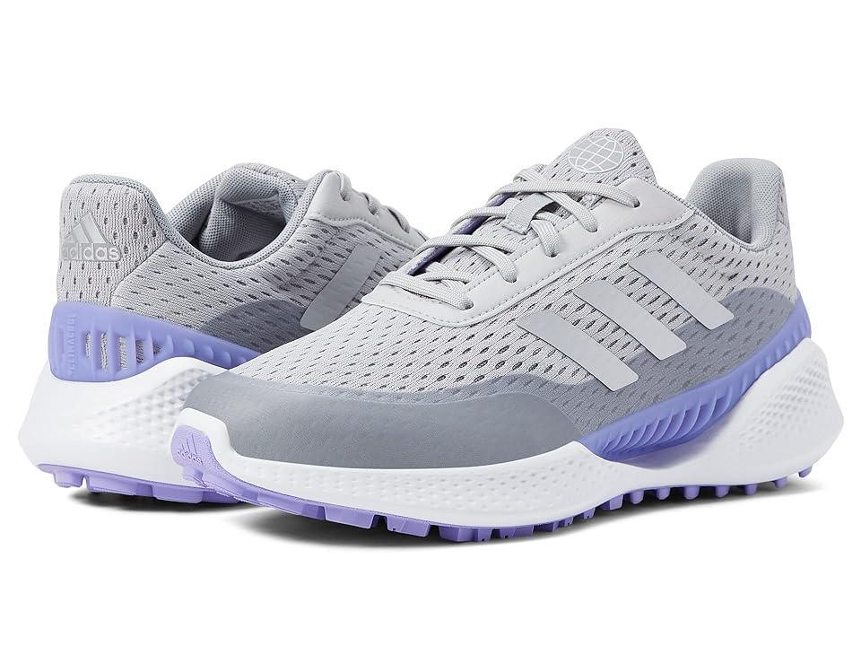 adidas Golf Summervent Golf Shoes (Grey Two/Silver Metallic/Light Purple) Women's Shoes Product Image