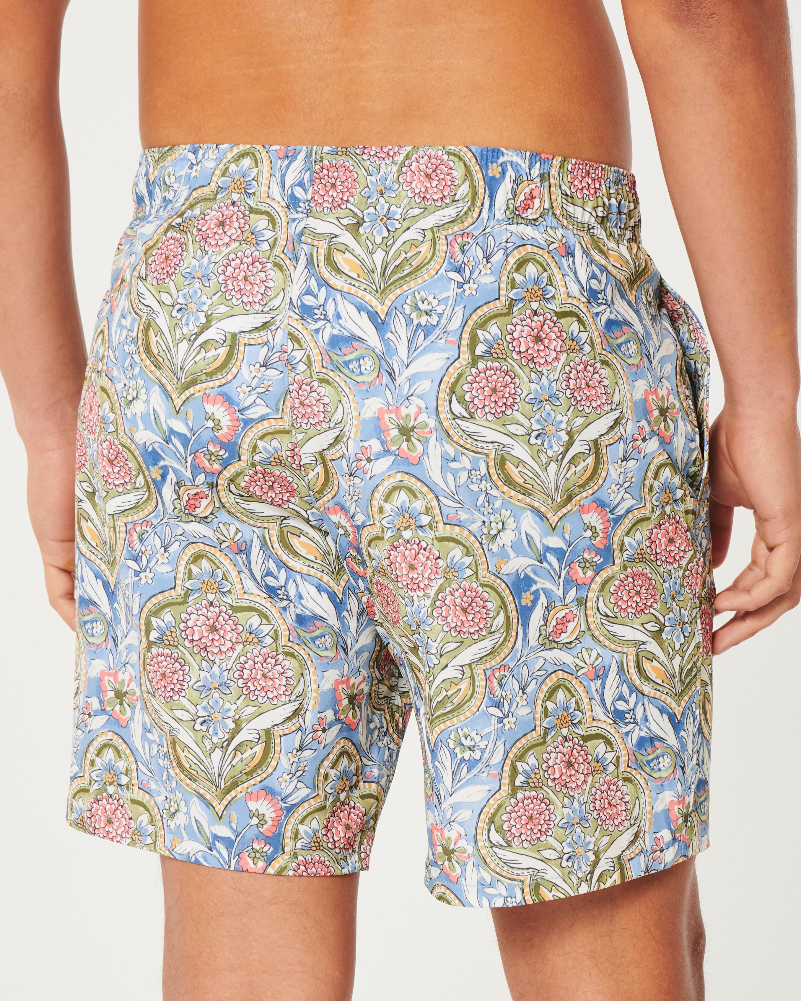 Embroidered Guard Swim Trunks 7" Product Image